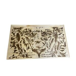 SOUL OF A LION BY DAOU WINERY PASO ROBLES, CA- 6 BOTTLE WOODEN WINE BOX